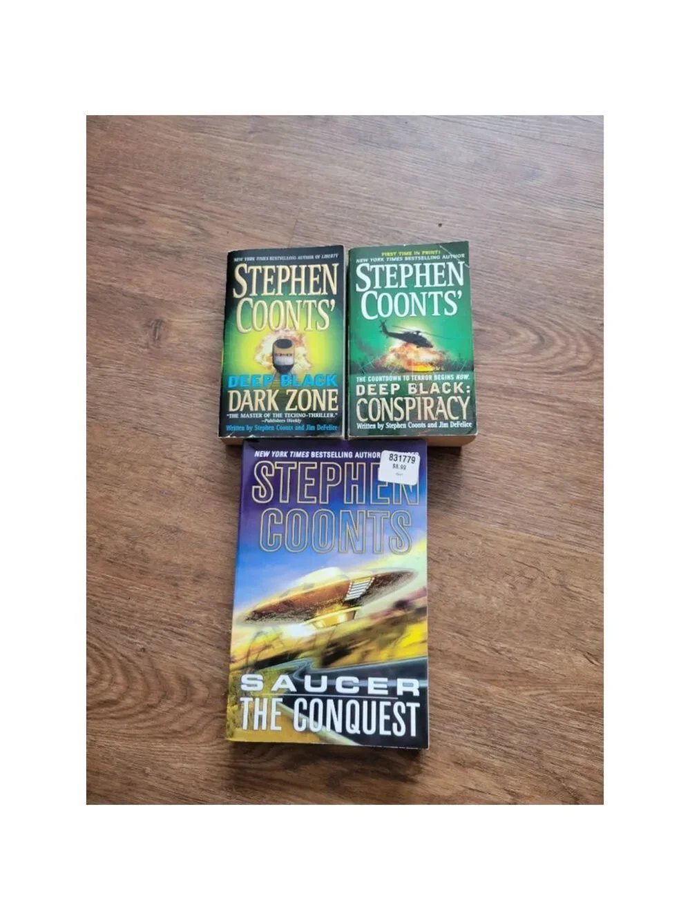 Stephen Coonts Deep Black Series Thriller Books Set